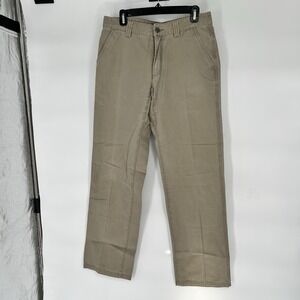 Eastern Mountain Sports Hiking Pants Men's 32x32 Tan Brown Work Pants